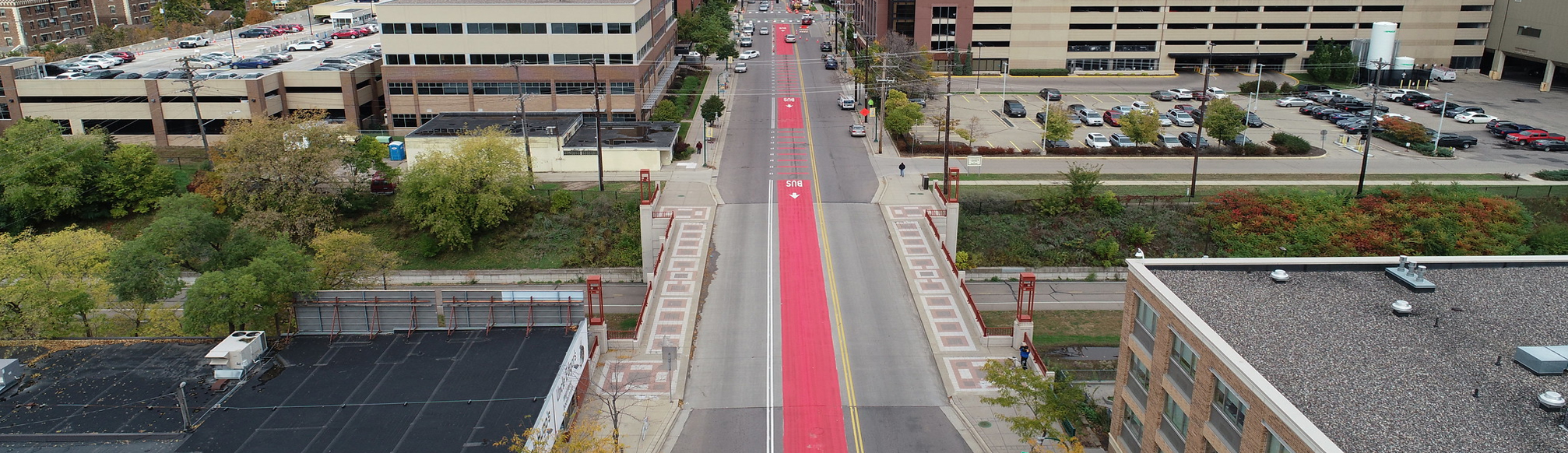 Bus only lane