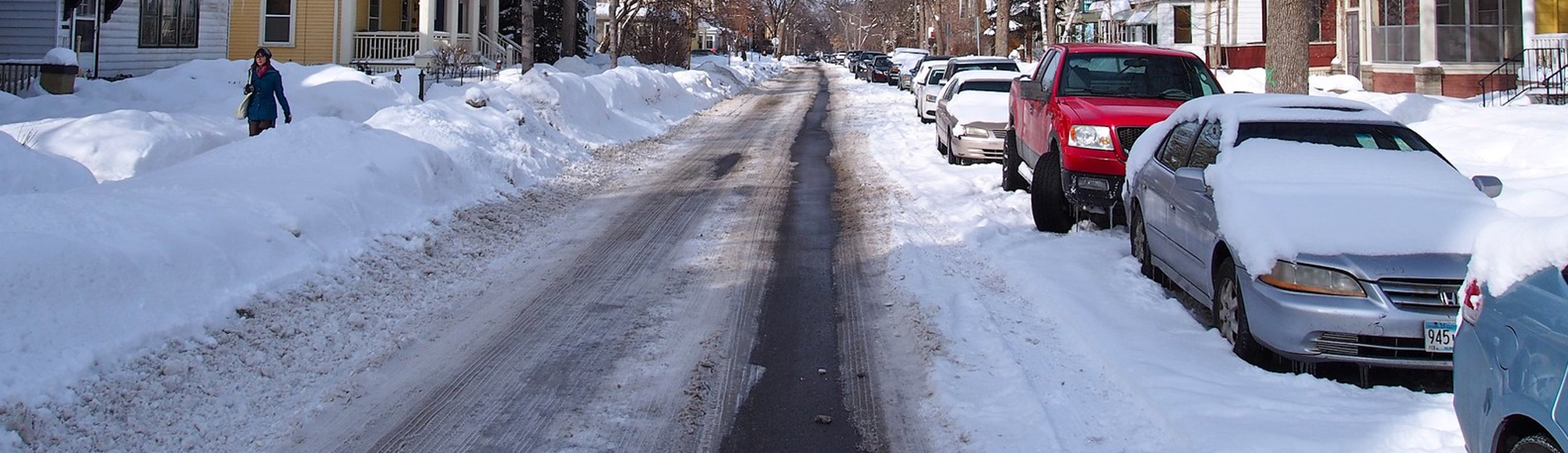 Street in winter